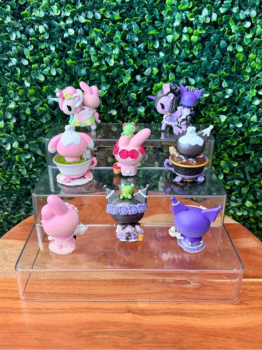 Tokidoki x Kuromi & My Melody Garden Tea Party Complete Set of Commons